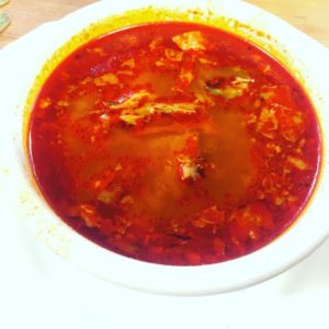 Hungarian Fish Soup